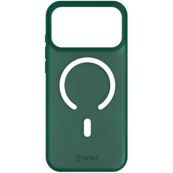 Фото - Чохол для смартфону MAKE for Apple iPhone 17 Pro Max Silicone Aura Magnet Forest Green (MCLAM-AI17PMFG)